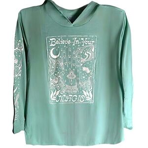 TORRID Magic Classic Fit Hoodie Tee‎ NWT